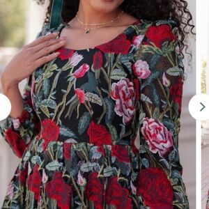 JessaKae  Briar Dress  Rose Garden size XL